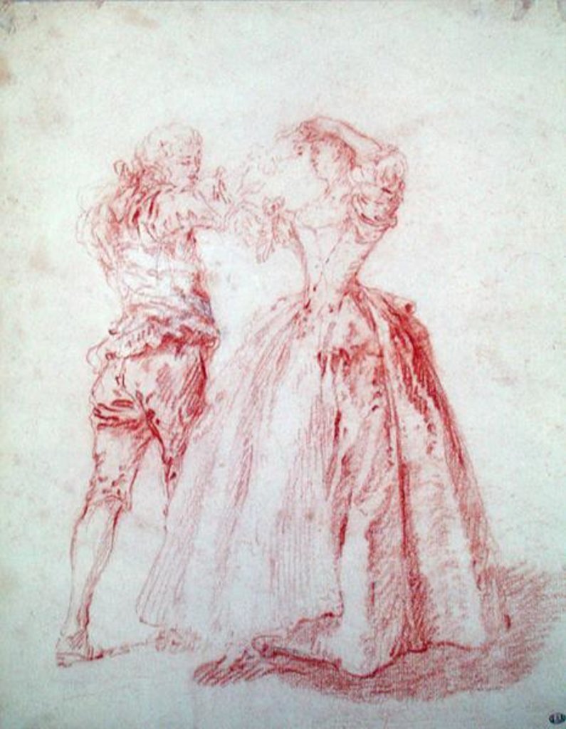 Detail of The Dance by Nicolas Lancret