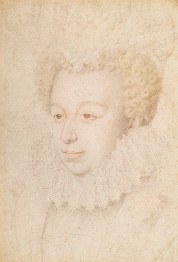 Detail of Portrait of a Woman by or Dumoustier Daniel Dumonstier