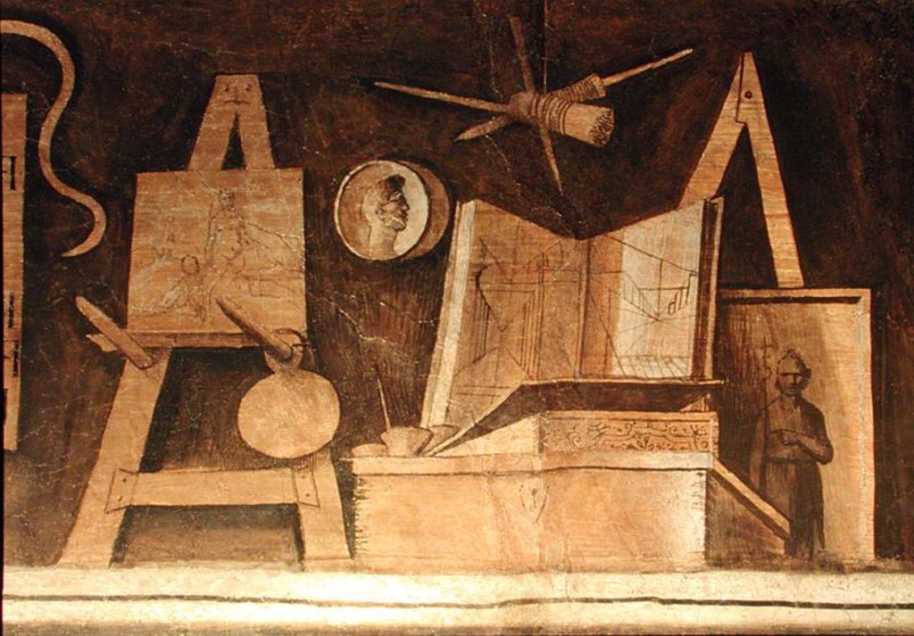 Detail of Painting: Various Instruments by (1476/8-1510) Giorgione