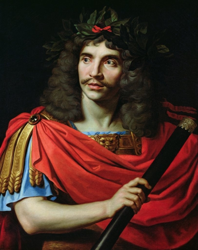 Detail of Moliere in the role of Caesar in 'The Death of Pompey’ by Nicolas Mignard