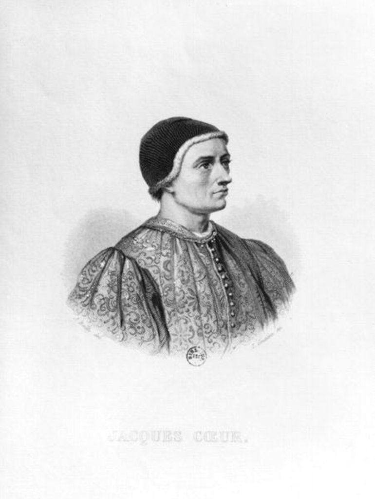 Detail of Jacques Coeur by Julien Leopold Boilly