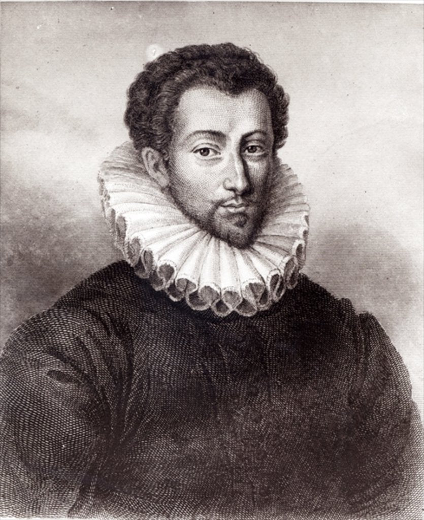 Detail of Louis de Clermont de Bussy d'Amboise by French School