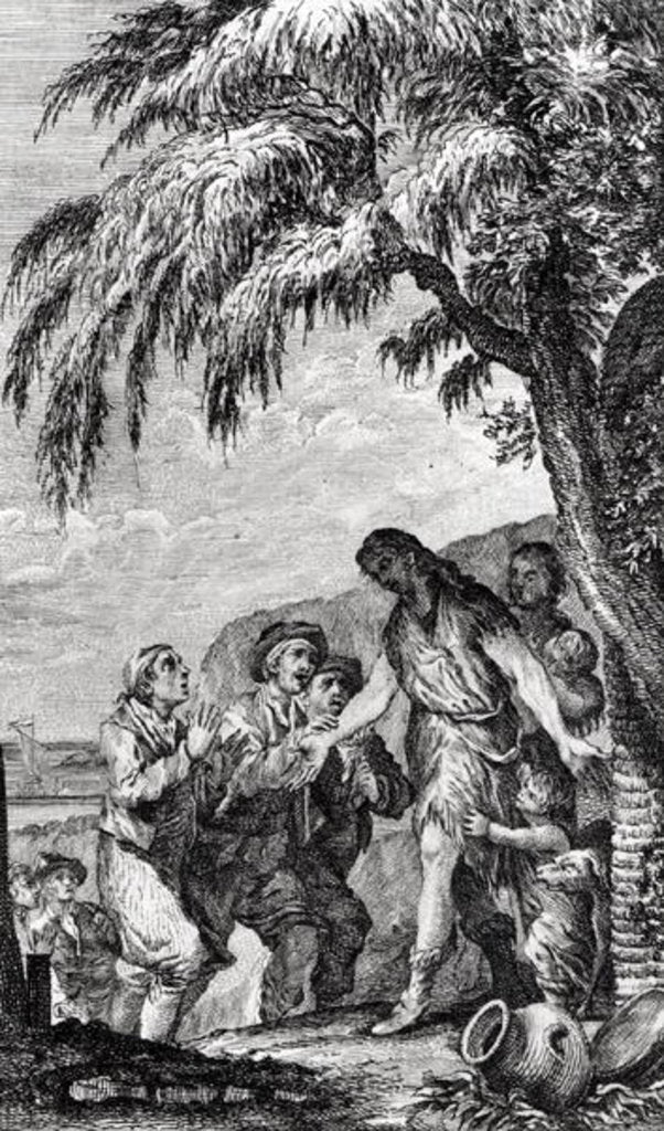 Detail of Illustration from 'Philosophical and Political History of the Two Indes' by Abbe Guillaume Raynal by Jean Michel the Younger Moreau