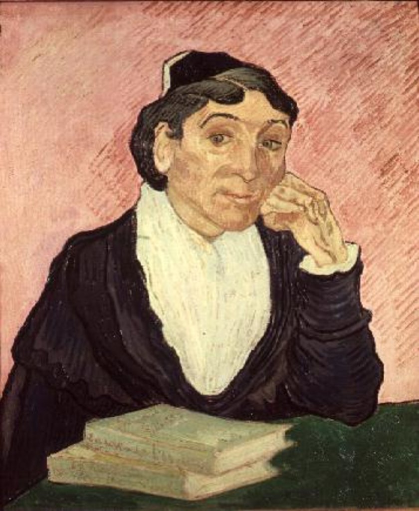 Detail of The woman from Arles, 1890 by Vincent van Gogh