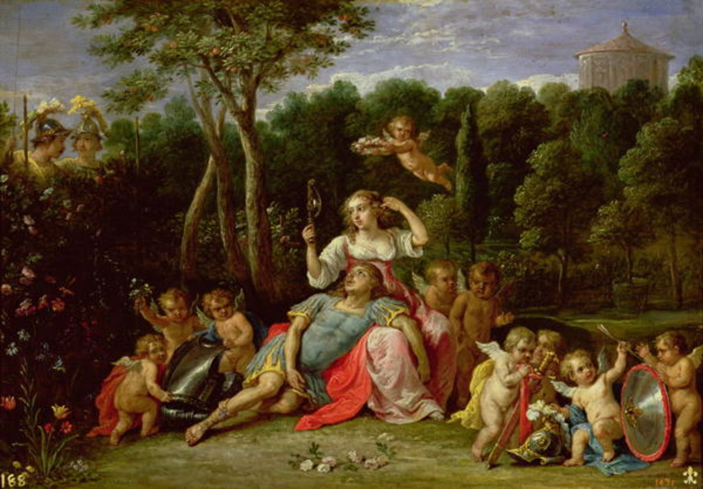 Detail of The Garden of Armida by David the Younger Teniers