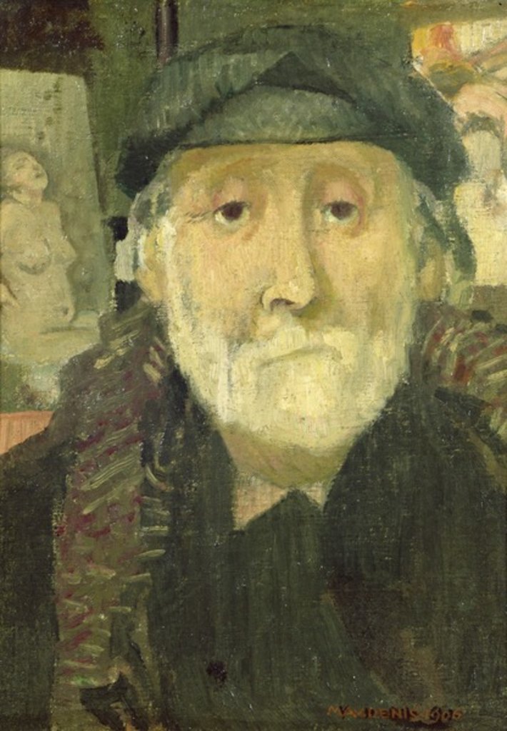 Detail of Portrait of Edgar Degas 1906 by Maurice Denis
