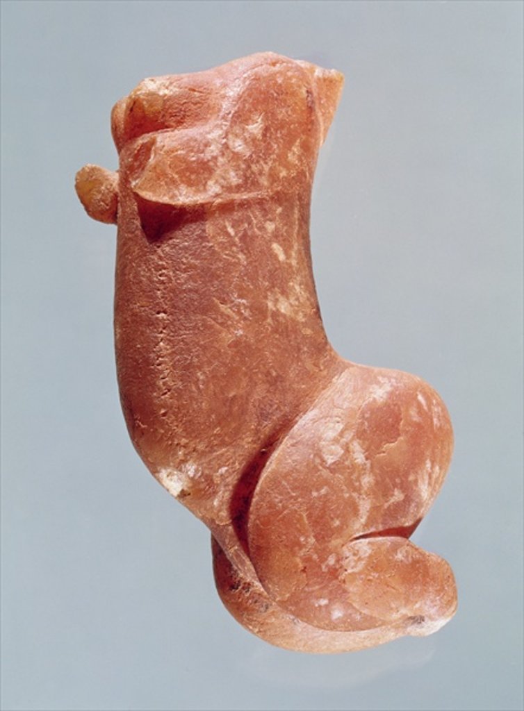 Detail of Carving of a young girl, known as the Venus of Sireuil, 35000-8000 BC by Paleolithic Paleolithic