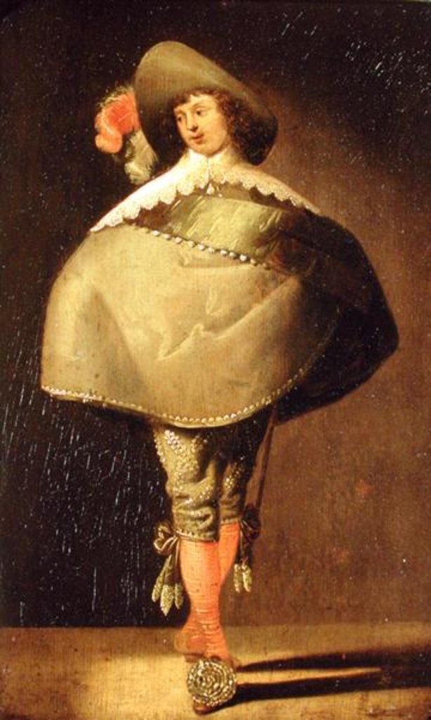 Detail of A Young Gentleman by Jan the Younger Martszen
