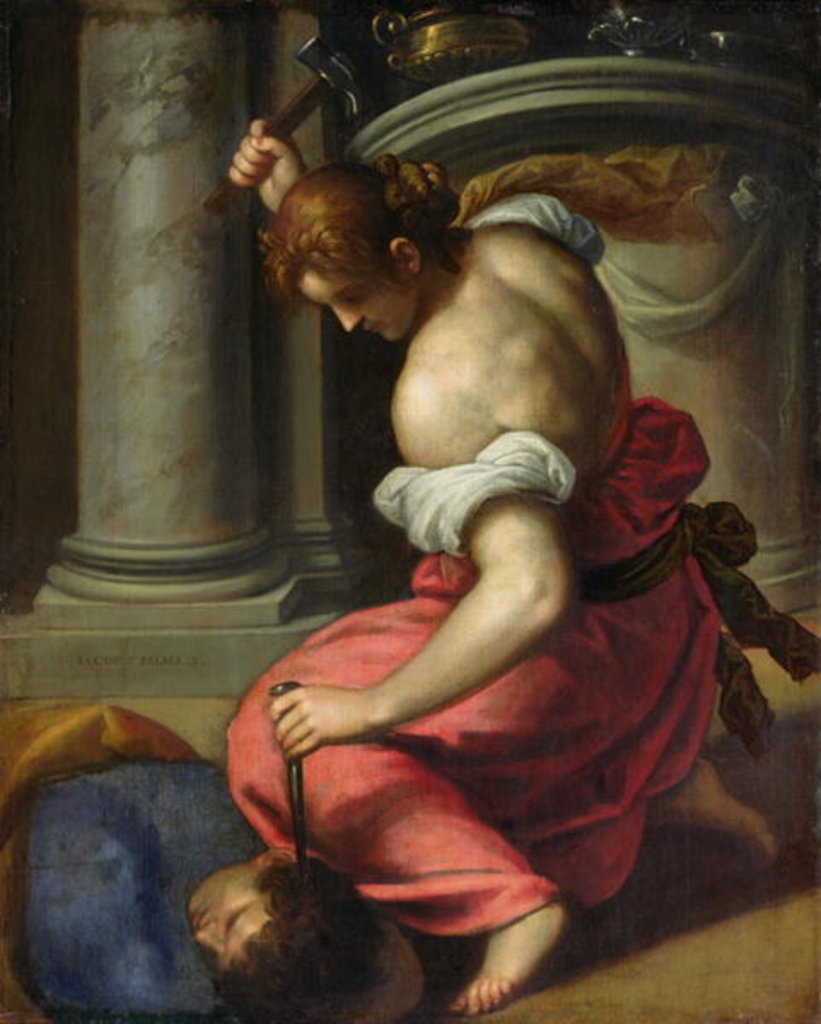 Detail of The Death of Sisera by Palma Il Giovane