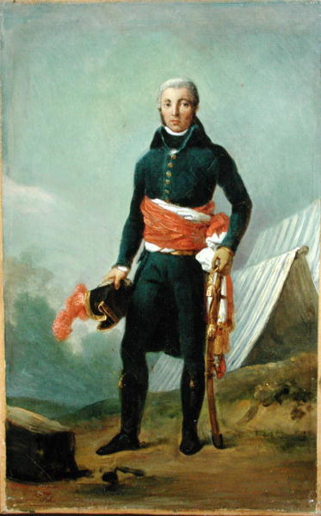 Detail of General Jean-Victor Moreau by Francois Pascal Simon Baron Gerard