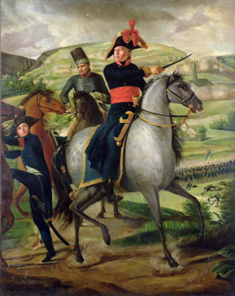 Detail of General Louis Marie Turreau de Garambouville at the Gravieres Affair, 1800 by French School