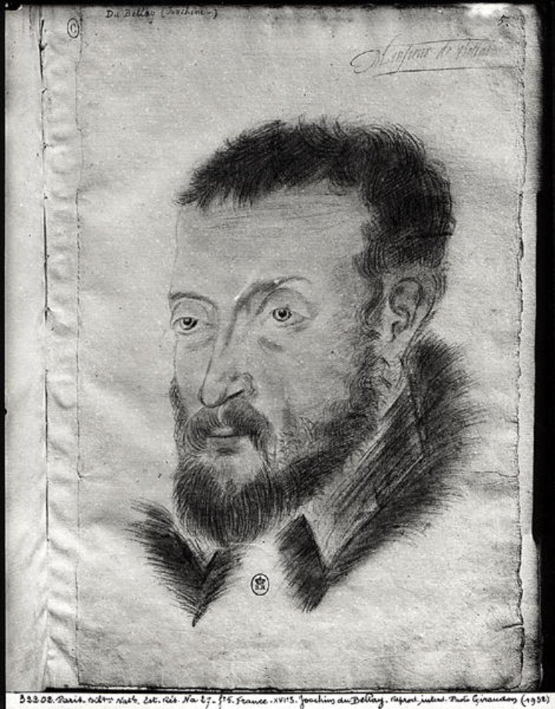 Detail of NA fol.5 Joachim du Bellay by French School