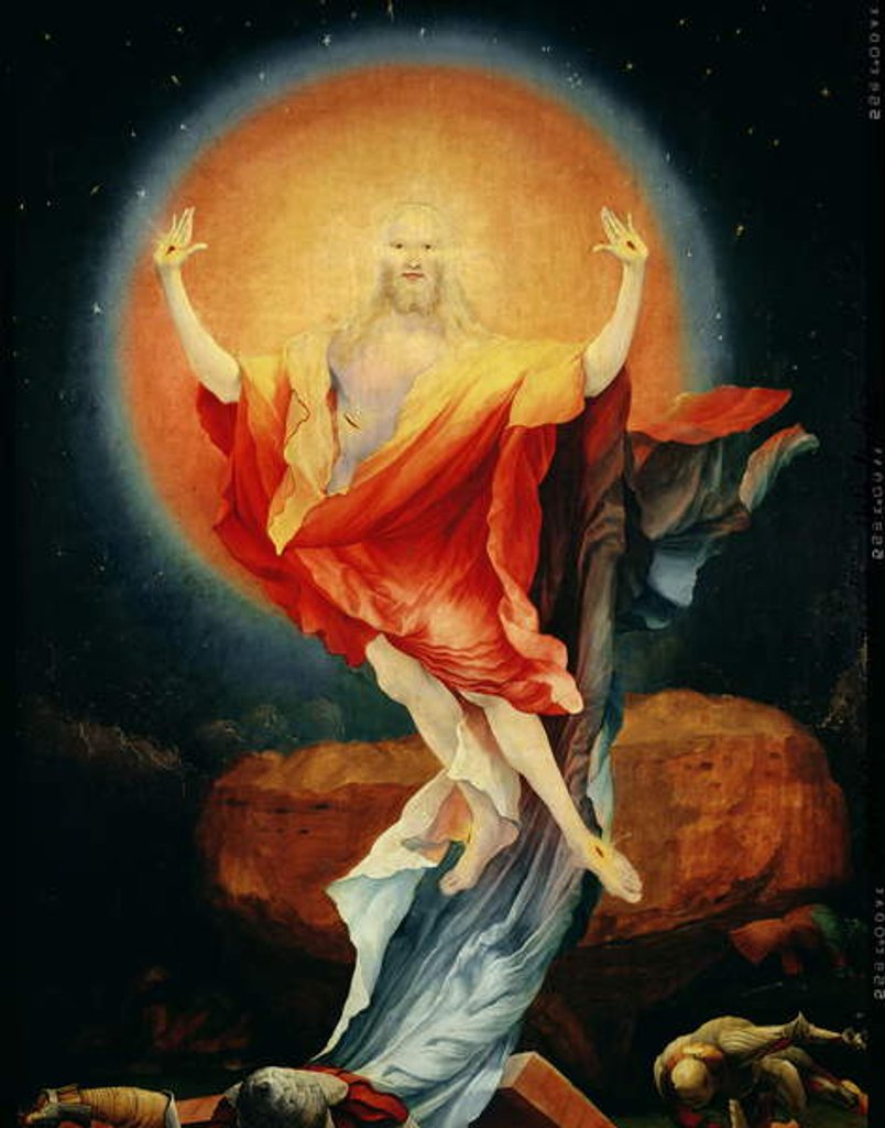 Detail of The Resurrection of Christ, c.1512-16 by Matthias Grunewald