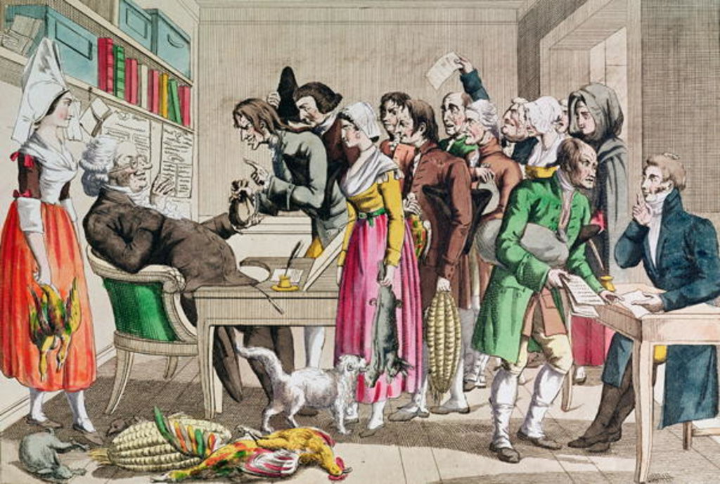 Detail of Gripardin, the Public Prosecutor of Normandy by French School