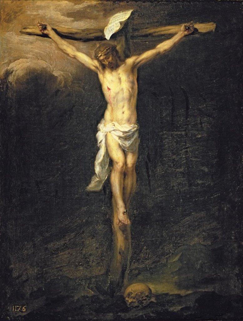 Detail of Christ on the Cross, 1672 by Bartolome Esteban Murillo