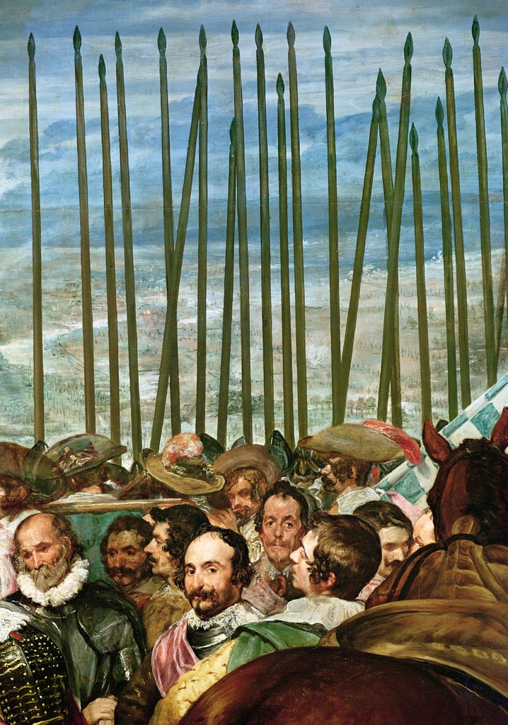 Detail of The Surrender of Breda, 1625 by Diego Rodriguez de Silva y Velazquez