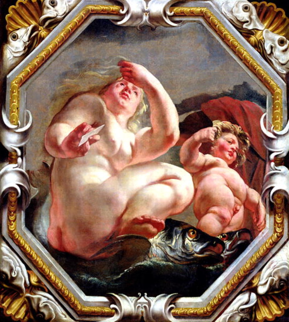 Detail of Pisces by Jacob Jordaens