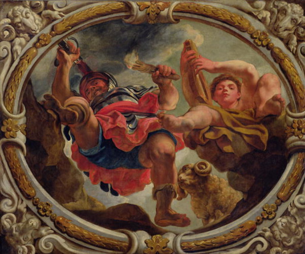 Detail of Aries, from the Signs of the Zodiac by Jacob Jordaens