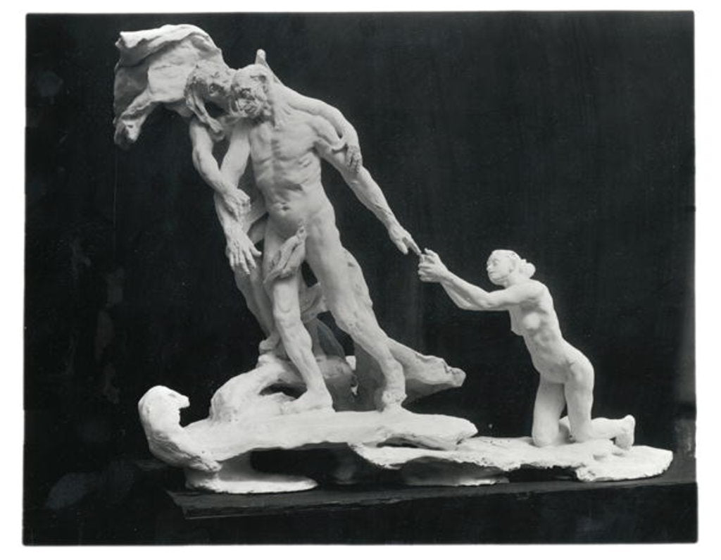 Detail of Mature Age by Camille Claudel