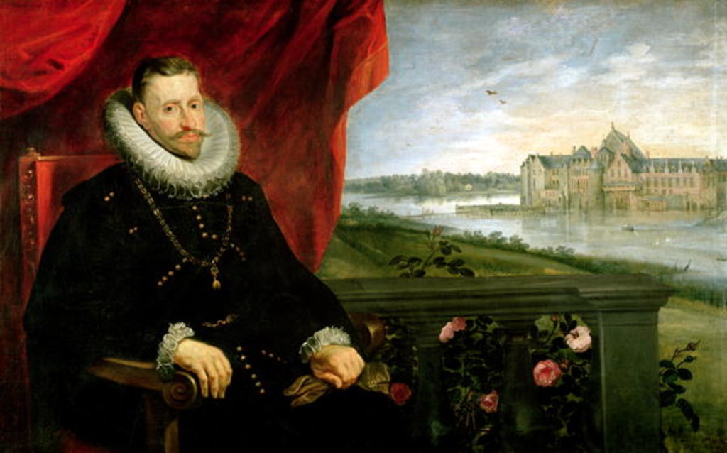 Detail of Albert of Habsbourg Archduke of Austria by Peter Paul Rubens