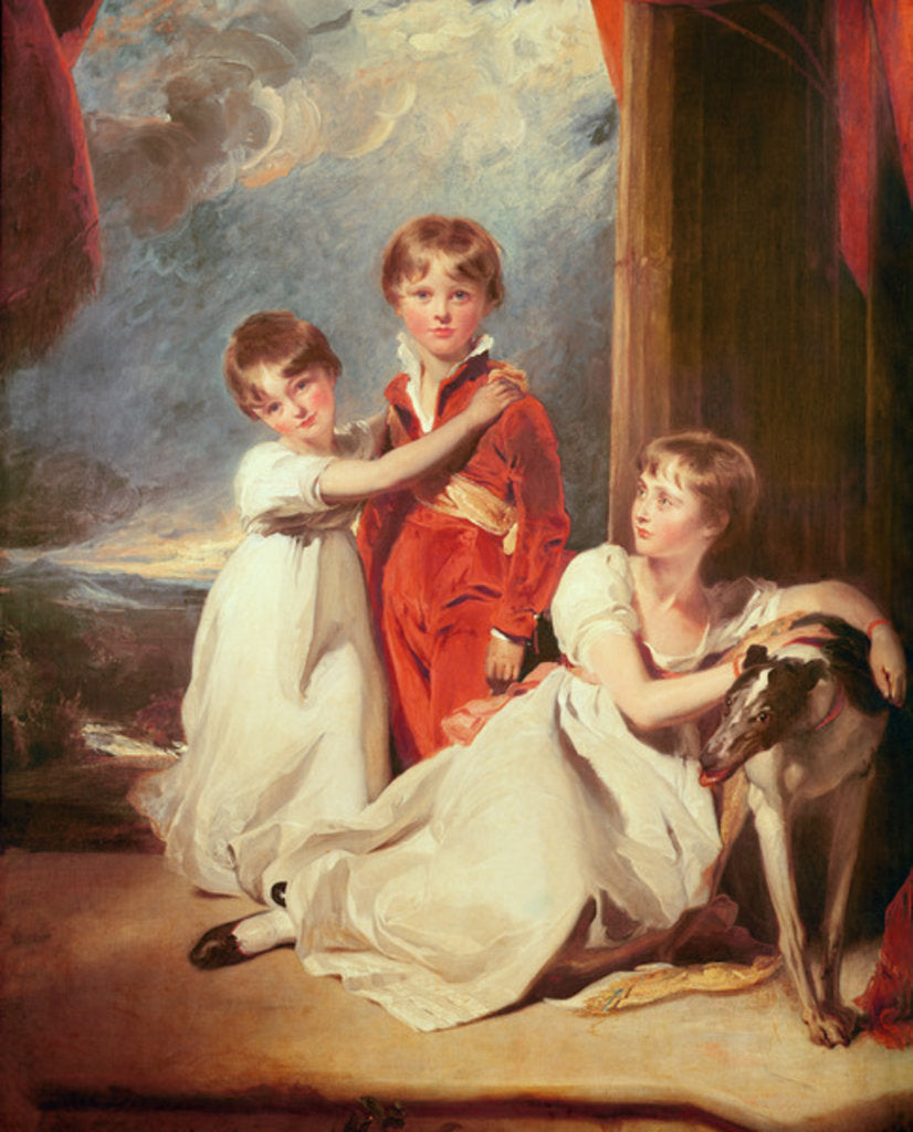 Detail of Portrait of the Fluyder Children, 1805 by Thomas Lawrence