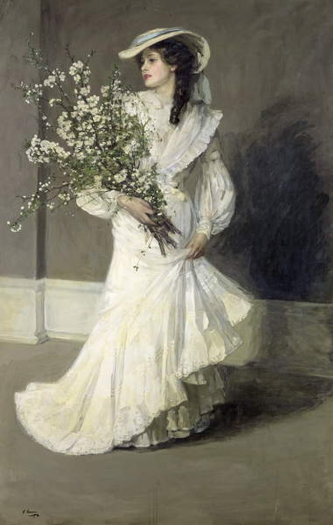 Detail of Spring by John Lavery