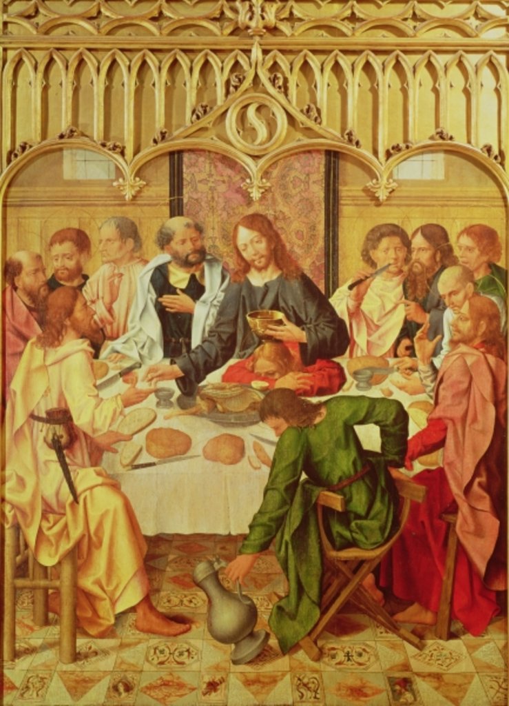 Detail of The Last Supper by Master of the Evora Altarpiece