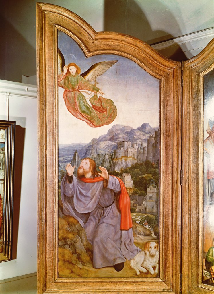 Detail of The Holy Kinship, or the Altarpiece of St. Anne by Quentin Massys or Matsys