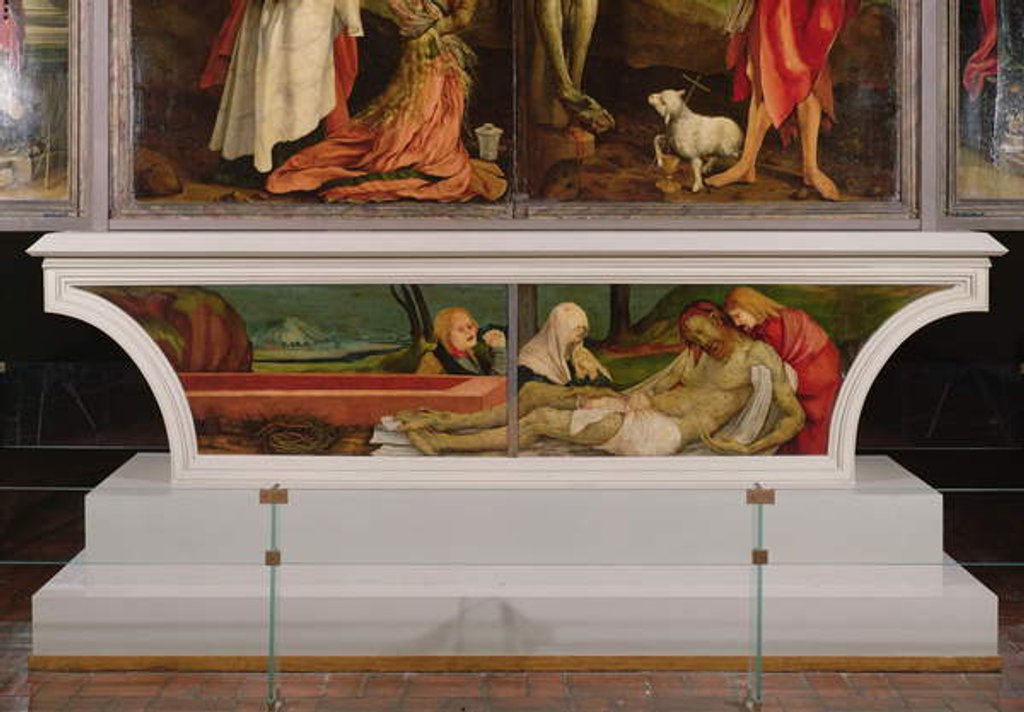 Detail of The Entombment by Matthias Grunewald