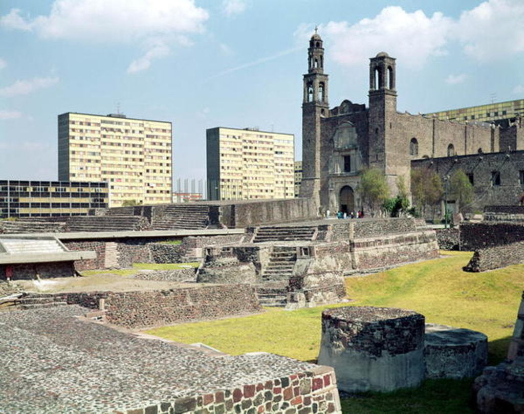 Detail of Plaza de las Tres Culturas, 14th-20th century by Anonymous