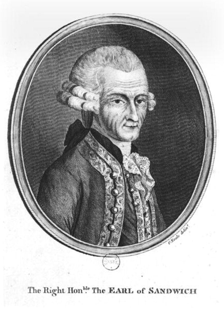 Detail of The Fourth Earl of Sandwich by English School