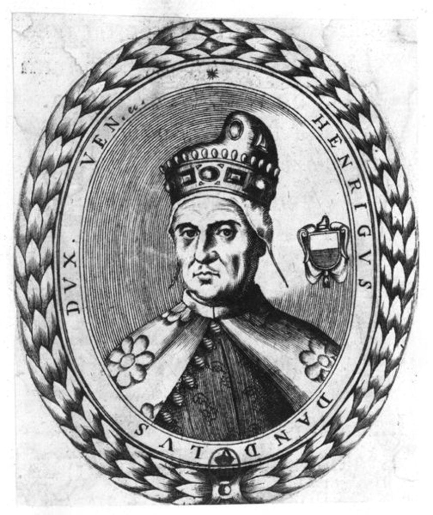 Detail of Enrico Dandolo by French School