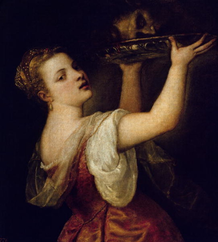 Detail of Salome Carrying the Head of St. John the Baptist, c.1549 by Titian