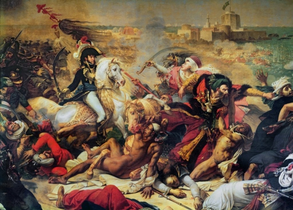Detail of The Battle of Aboukir, 25th July 1799 by Baron Antoine Jean Gros