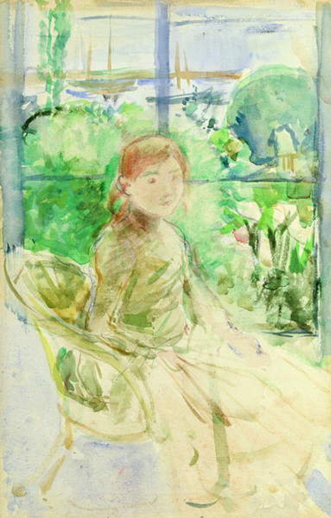 Detail of Interior of a Cottage, 1886 by Berthe Morisot