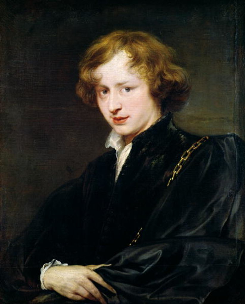 Detail of Self Portrait, c.1622 by Anthony van Dyck