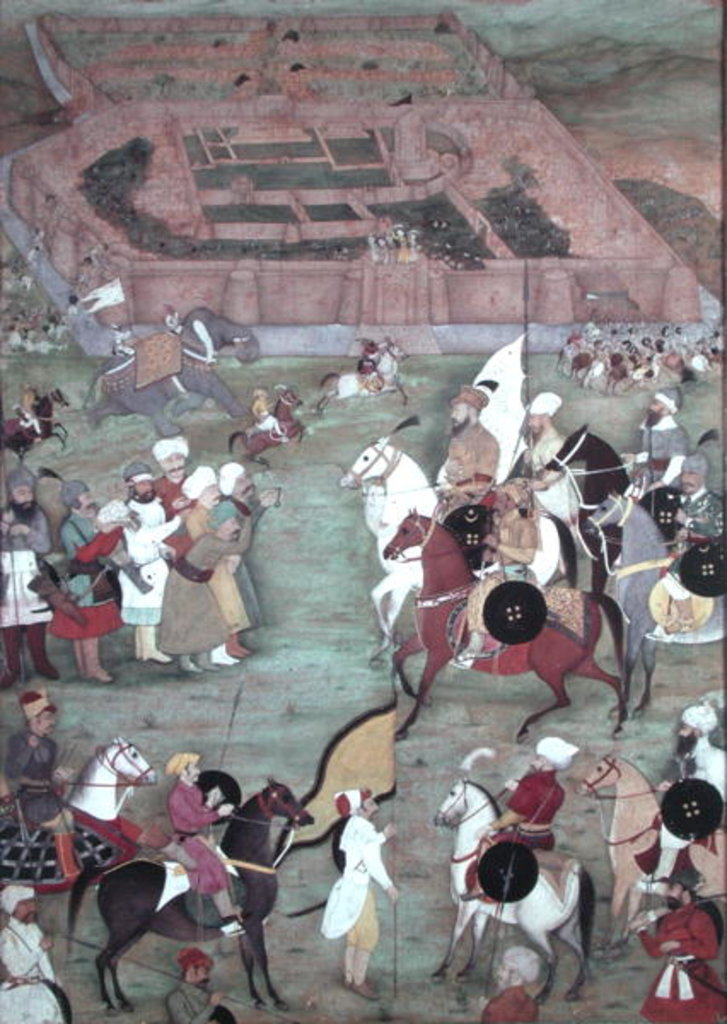 Detail of Surrender of Kandahar to Said Khan, c.1640 by Indian School