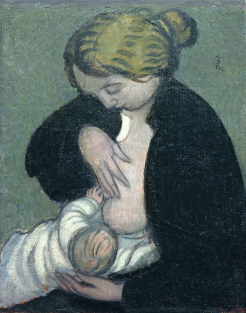 Detail of Mother in a Black Shirt, 1895 by Maurice Denis