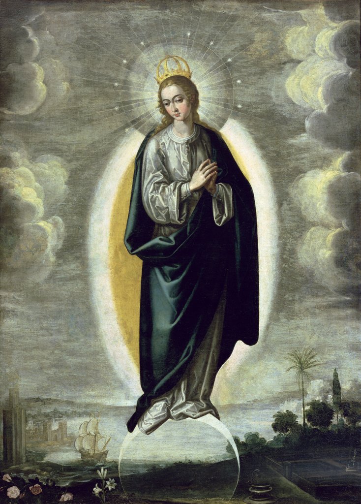 Detail of The Immaculate Conception by Francisco Pacheco