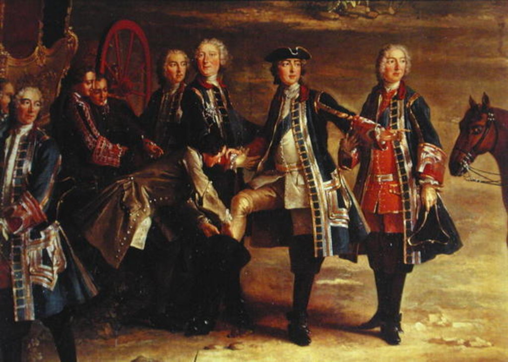 Detail of The King's Boot by Jean-Baptiste Oudry