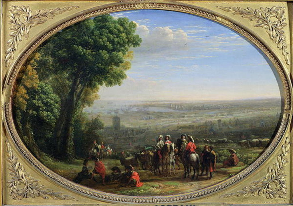 Detail of The Siege of La Rochelle by Louis XIII October 1628, c.1631 by Claude Lorrain