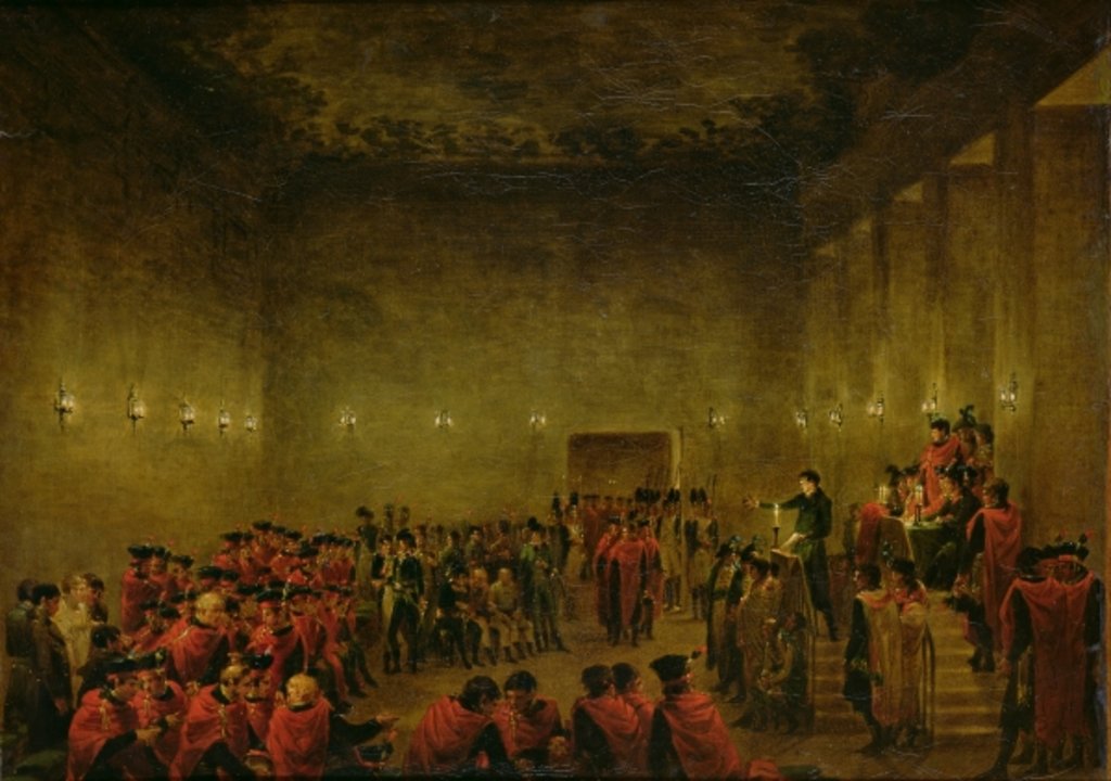 Detail of 18 Brumaire An VIII by Jacques Henri Sablet