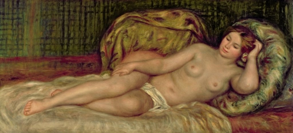 Detail of Large Nude, 1907 by Pierre Auguste Renoir