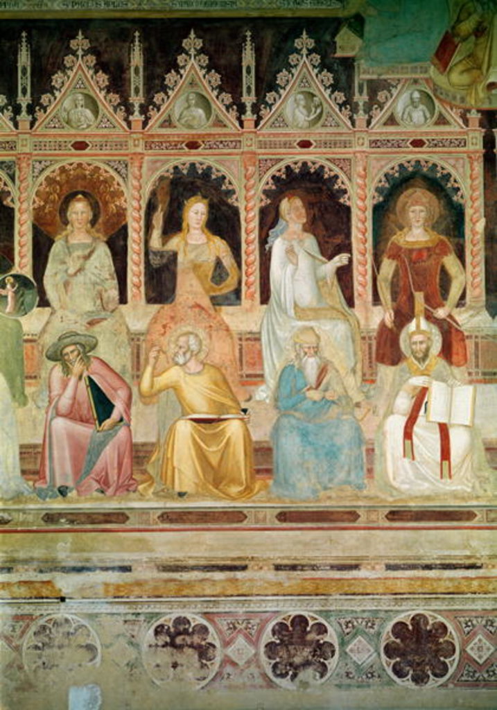 Detail of The Triumph of the Catholic Doctrine by Andrea di Bonaiuto