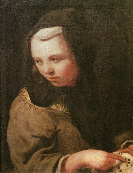 Detail of The Sense of Hearing by Michael Sweerts