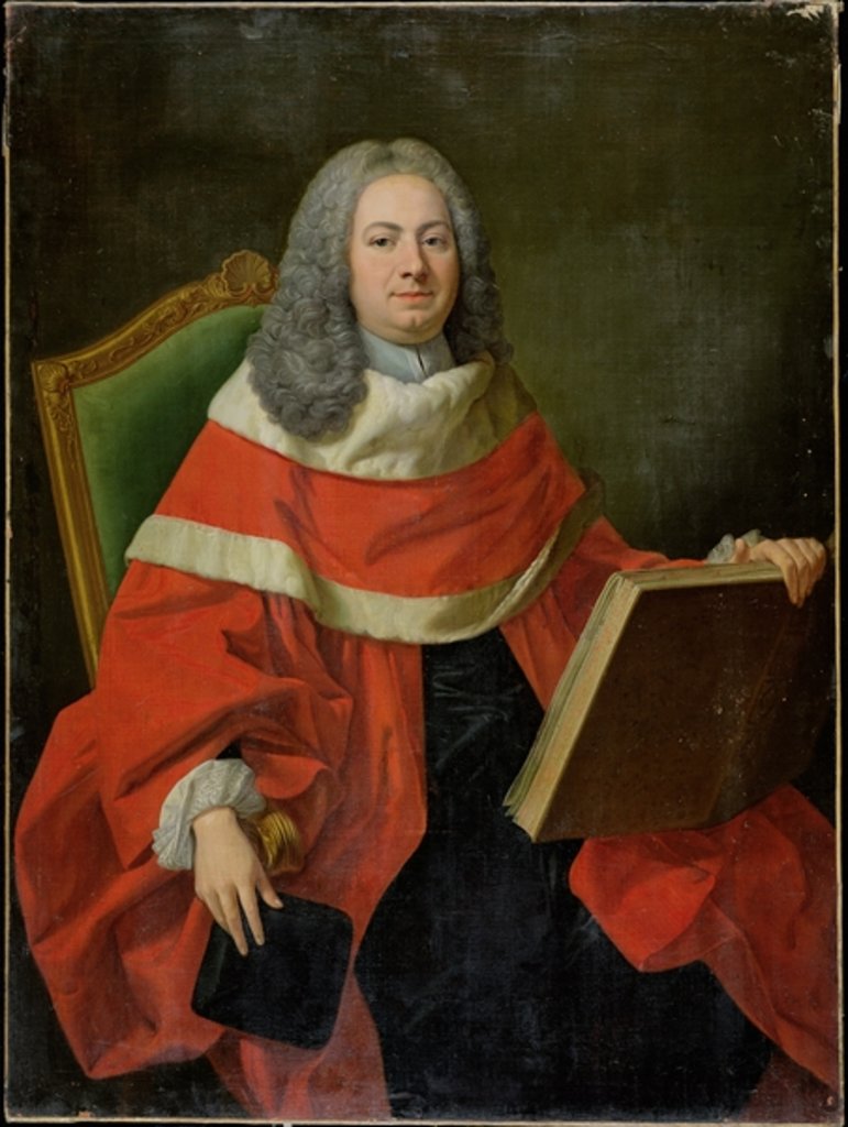 Detail of A President of the Parliament by French School