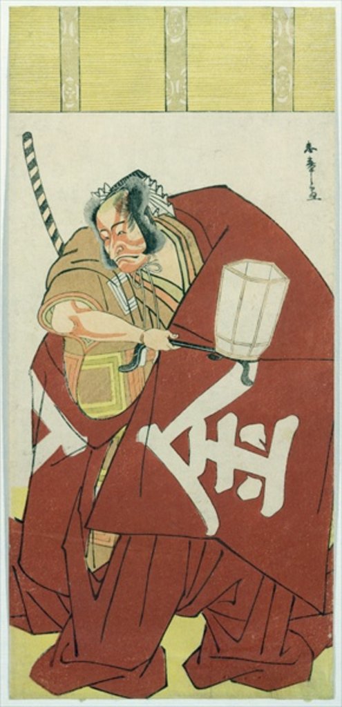 Detail of Danjuro in the role of Sakatano Kintoki by Katsukawa Shuncho
