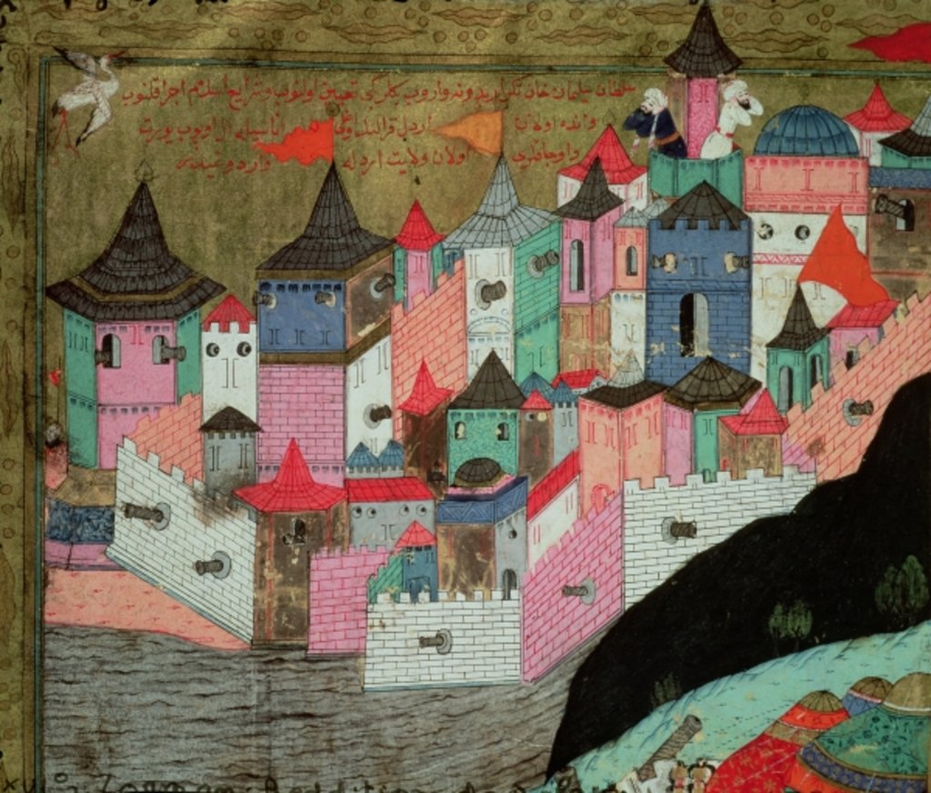Detail of The Siege of Belgrade in 1521 by Islamic School
