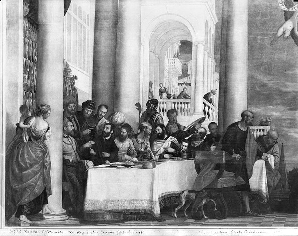 Detail of The Meal at the House of Simon the Pharisee by Veronese