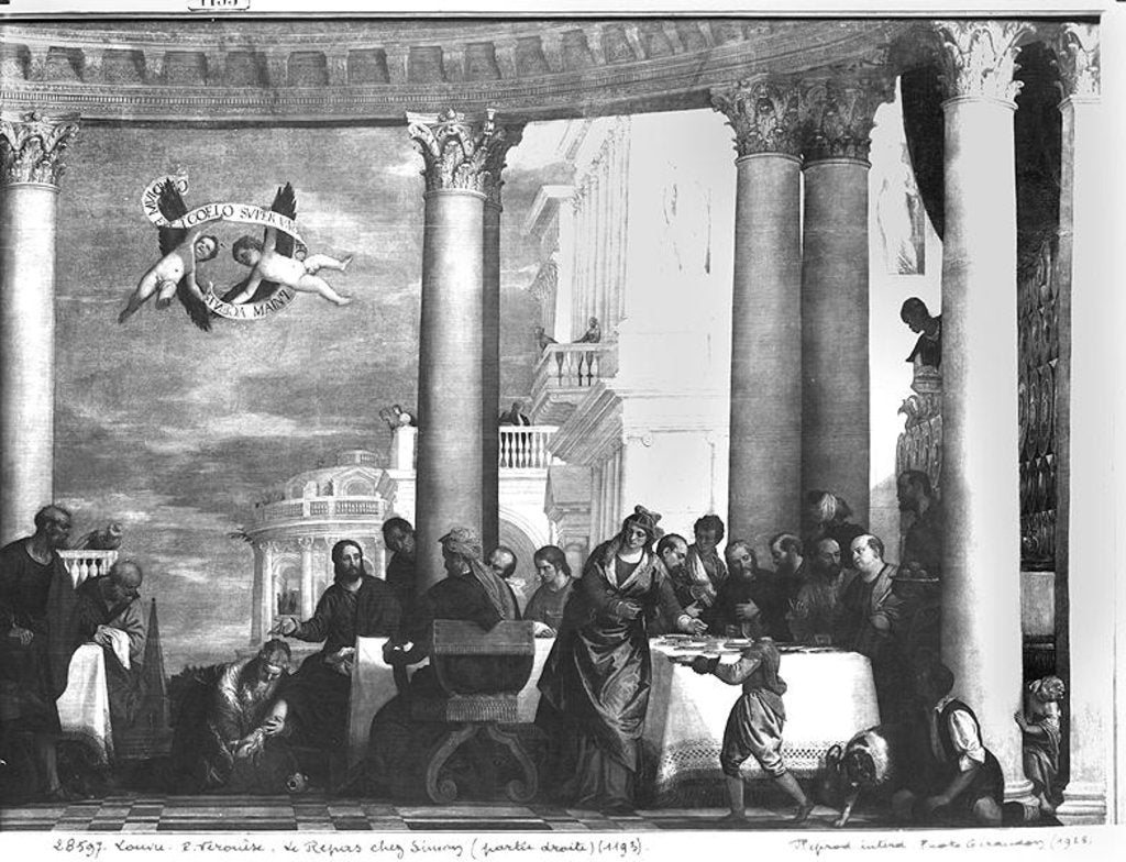 Detail of The Meal at the House of Simon the Pharisee by Veronese